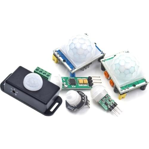 HC-SR501 HC-SR505 AM312 SR602 HW-MS03 Adjust IR Pyroelectric Infrared Mini PIR module Motion Sensor Detector Module For Arduino