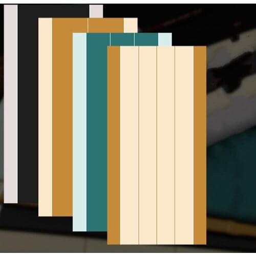 10 Sheets Four-feet Retro Batik Square Half-Ripe Rice Paper Brush Regular Script Calligraphy Creation Works Exhibition 69*138cm