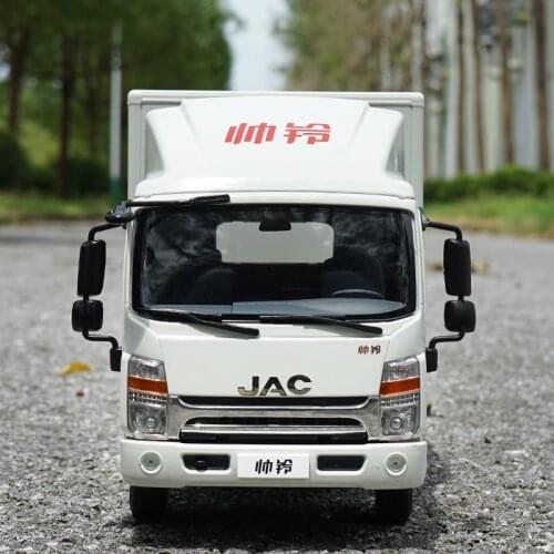 Diecast 1:18 Scale Light Truck Original Factory Van JAC Alloy Car Model Metal Vehicle Toys Souvenir Collection Display Ornaments