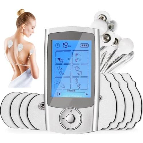 TENS Machine Muscle Stimulator Ems Massage for Pain Relief 16 Modes Electric Digital Therapy Machine Health Care