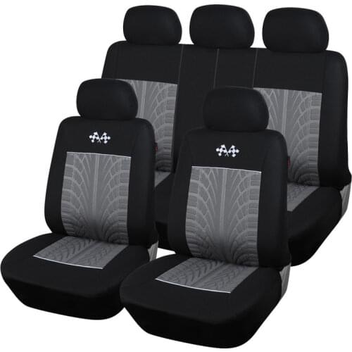 KBKMCY Embroidery Car Seat Cover Set for mg 3 geely emgrand x7 ec7 cla 45 w205 amg hs 5 7 zs 6 hs Front Rear funda asiento coche