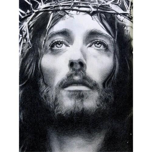 Jesus DIY Diamond Painting Kit Intimate Lifelike Mural Set More than 470 colors shine forever easy to operate resin diamond