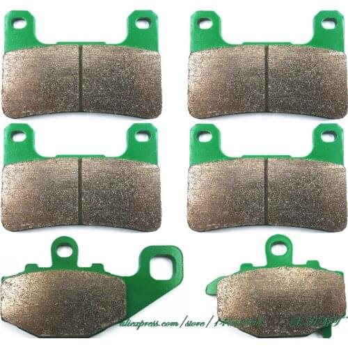 Brake Pad Set For Kawasaki Zx10r Zx-10r Zx1000 Zx 10r 1000 2008 2009 2010 / Z1000 Z 1000 2014 /Z 1000 &Abs& Sx 2010