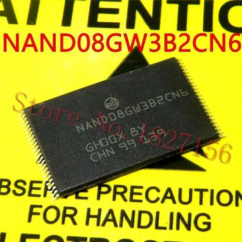 New&original NAND08GW3B2CN6 4 Gbit, 8 Gbit, 2112 byte/1056 word page multiplane architecture, 1.8 V or 3 V, NAND