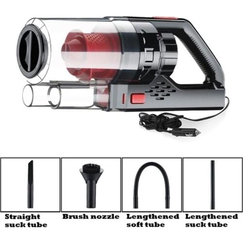 12V 150W Portable HandHeld Car Vacuum Cleaner Wet Dry Cordless Wireless Car Plug 6000PA Suction power For Home Car Use 2020 New