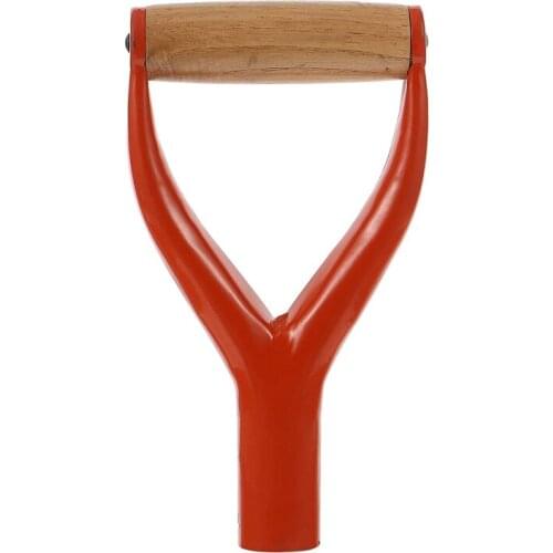 Snow Shovel Grip Handle Replacement Parts Y- Shaped Garden Shovel Handle Fork Shovel Digging Raking Tools