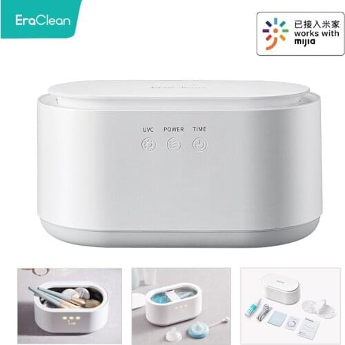 Youpin EraClean Sterilization Ultrasonic Cleaner Ultrasonic Bath Jewelry Glasses Cleaning Machine Ultrasound Jewelry Cleaner