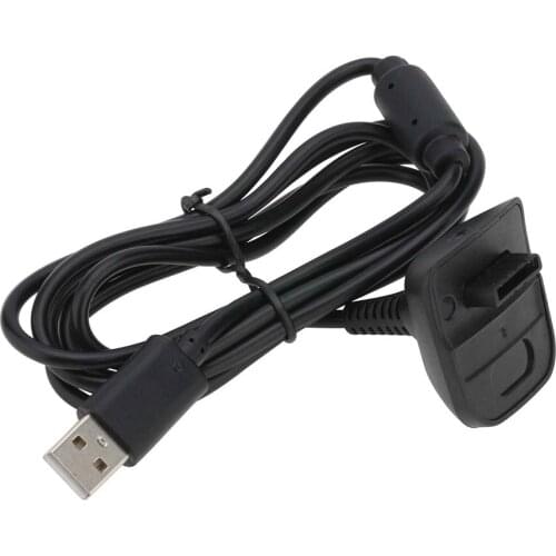 1.5m USB Charging Cable for Xbox 360 Wireless Game Controller Play Charging Cord High Quality Game Accessory Wholesale 30pcs/lot