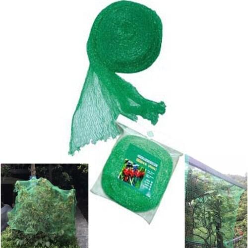 Nylon Anti Bird Net Orchard Plant Fruit Agricultural Mesh Green Mist Netting Protection Cover Mesh Garden Pest Control