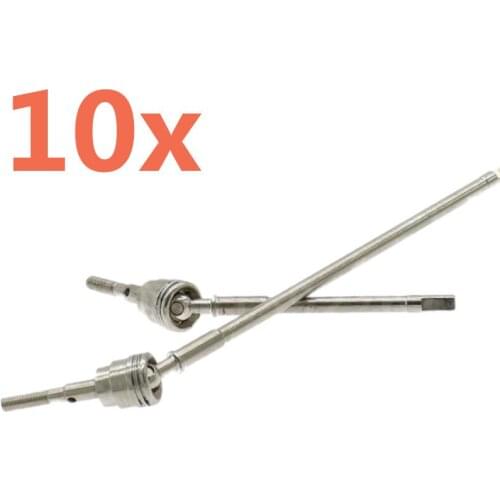 10pcs CNC RC Cars Upgrade Part AX3078 Front Universal CVD Drive Shaft Axle Sets For 1/10 Axial SCX10 Hobby Wraith Spawn AX90056