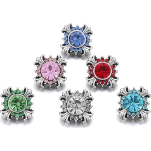 10pcs/lot DIY OEM 12mm snaps button with zinc alloy bottom for snaps bracelets fit ginger snaps jewelry