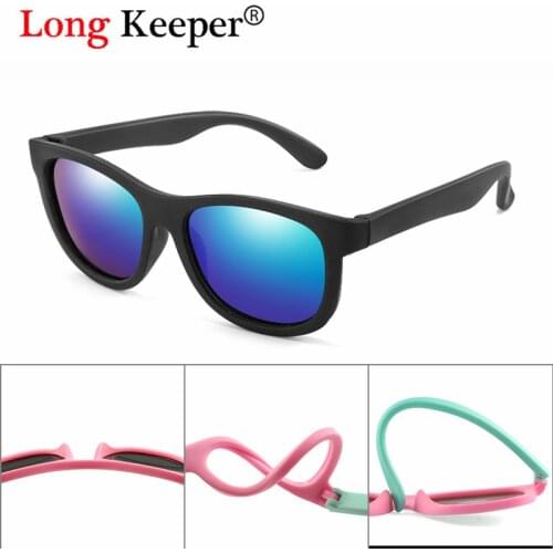 2020 Polarized Mirror Kids Sunglasses Boys Girls Baby Infant Fashion Round Sun Glasses UV400 Eyewear Child Shades Gafas Infantil