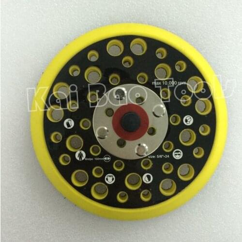 5inch Backing Pad with Multiple Holes 125mm Sanding Pad Many Holes Thread 5/16 Abrasive Backing Pad