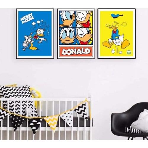 5D DIY Diamond Painting Disney Cartoon Donald Duck Full Square Round Diamond Embroidery Mosaic Home Decor Gift