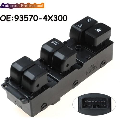 Car For Kia 2011 2012 2013 2014 2015 RIO K2 Electric Power Window Switch 93570-4X300 935704X300 93570-4Y300 935704Y300