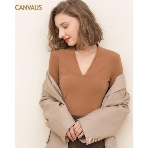 Женские хлопковые футболки CANVAUS China At AliExpress