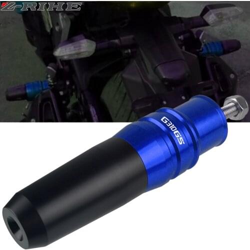 For BMW G310R G310GS G 310 GS/R 2017 2018 Motorcycle CNC Accessoires Falling protection Exhaust Slider Crash pad protector G310R