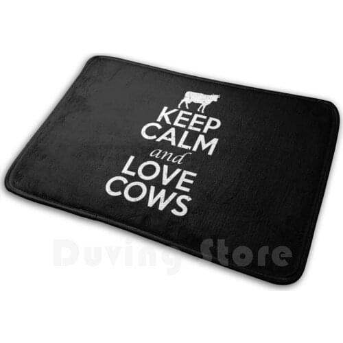 Keep Calm , Love Cows - Farmer Shirt - Cow Shirt - Farmer Gift - Cow Gifts - Cow Lover - Farmhouse Shirt , Rancher Gifts , Beef
