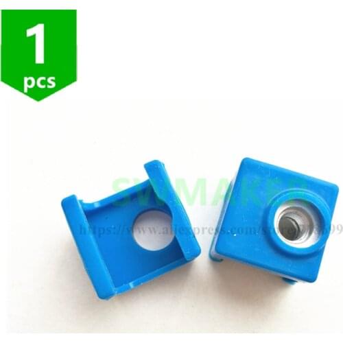 SWMAKER MK10 Silicone Socks instead ceramic insulation for Wanhao i3 Flashforge SILICONE HEATER BLOCK COVER