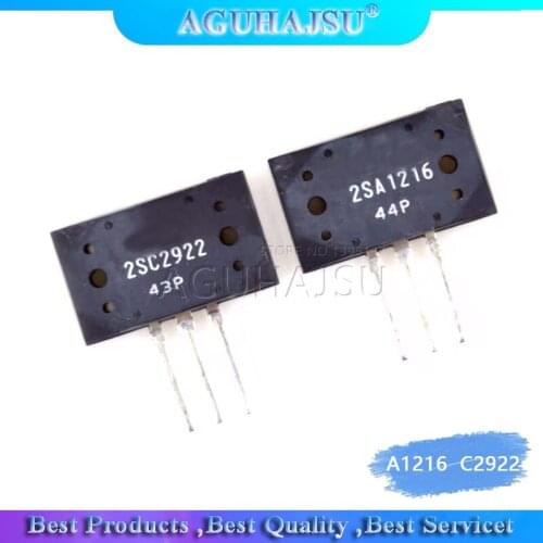 2SA1216 A1216 2SC2922 C2922 High-power transistor New and original (5 pairs 2SA1216 = 5PCS 2SC2922 = 5PCS)