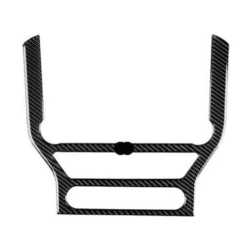 Fit for Ford Mustang 2015-2017 carbon fiber air conditioner air outlet CD panel Interior modification car accessories