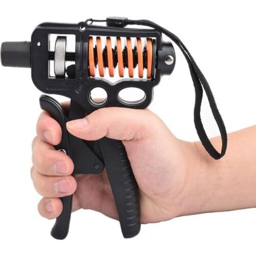 5-50KG Adjustable Metal Hand Grip Sports Strength Countable Exercise Strengthener Gripper Spring Finger Pinch Carpal Expander