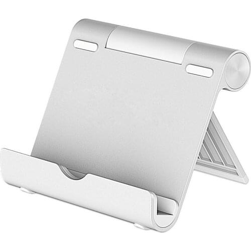Tablet Stand Adjustable Multi-Angle Mini Portable Aluminum Tablet pad Stand For Phone ipad samsung