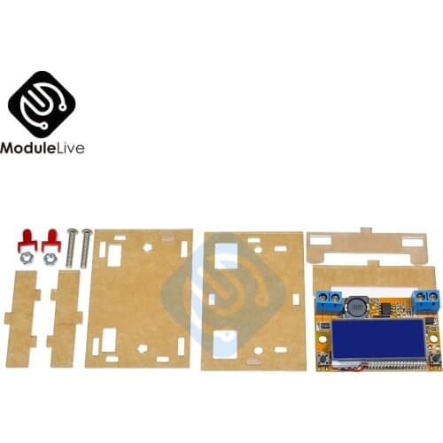 DC-DC 5-23V To 0-16.5V 3A Adjustable Step-down Power Supply Module Voltage Current LCD Display Step Down Buck Regulator + Case