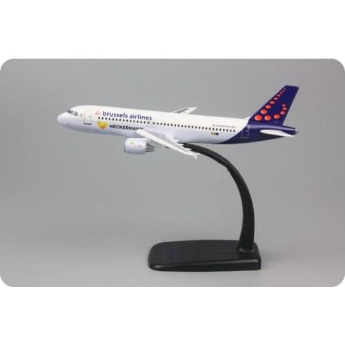 19CM 1:200 Plastic Air Brussels Airlines Airbus A320 NECKERMANN Airways Aircraft Assembled Assembly airplane model Plane