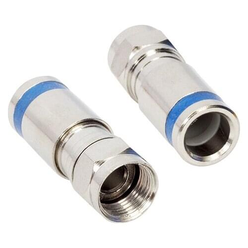 DIGITURK SIKMALI F CONNECTOR BLUE STRIPE POŞETLİ