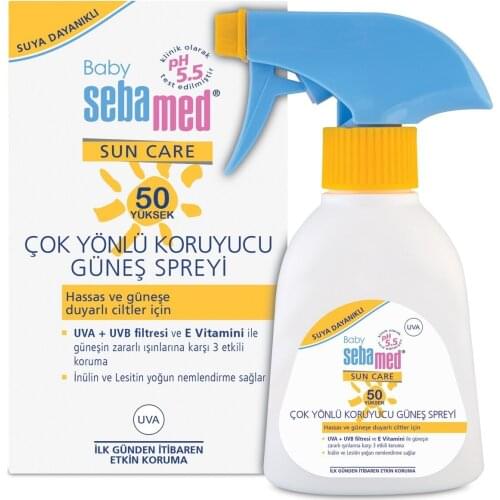 Unisex Baby Sun Bebe 50 Sun Spray 200 ml.uvb filters through the suns harmful rays filters, ideal protection