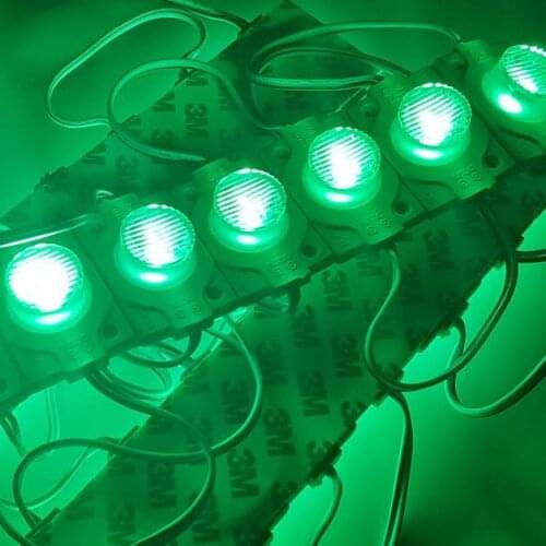 LED modules store front window lighting lens sign Lamp 1 SMD 3030 Cold white ip67 Waterproof Strip Light led backlight