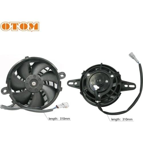 OTOM Universal Radiator Fan Motorbike Oil Cooler Electric Radiator Cooling Engine Radiator For HONDA KTM KAWASAKI SUZUKI YAMAHA