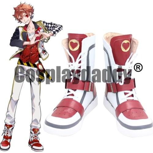 Twisted Wonderland Villains Academy Adventure Game Rose Kingdom Heartslabyul Ace Trappola Cosplay Shoes X002