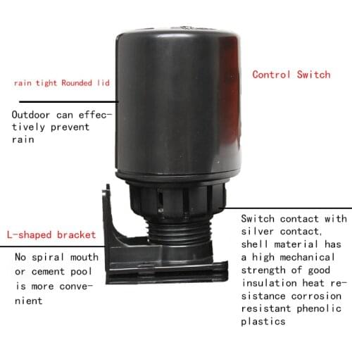 Water Tower Water Pump Automatic Level Controller ST-70AB Radar Float Ball Water Tower Water Pump Automatic Level Cntroller 1Pc