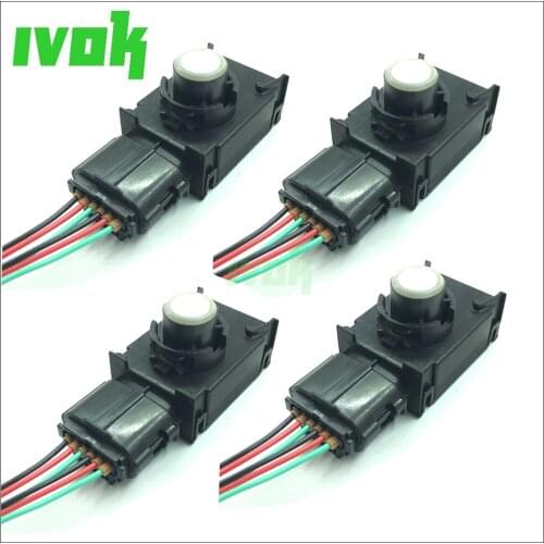 4pcs/lot Black/White/silver 89341-33110 Ultrasonic PDC Parking Sensor+Connector/plug For Lexus HS250h 10-12 2.4 ES350 07-12 3.5L