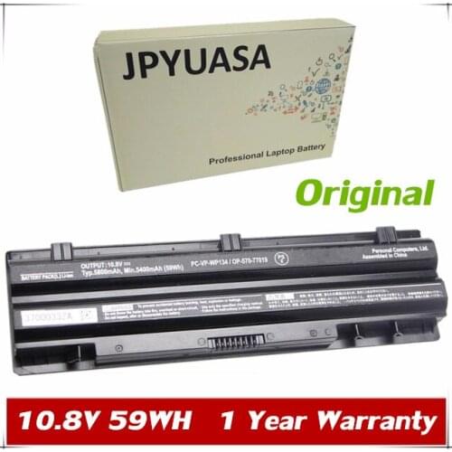 7XINbox 10.8V 59WH 5800mAh Original PC-VP-WP134 Laptop Battery For NEC OP-570-77019 Series Laptop akku