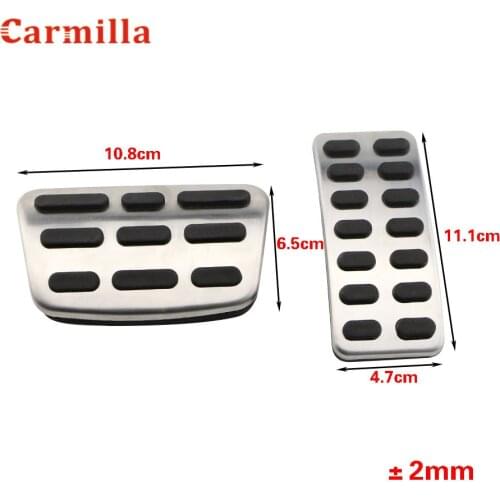 Carmilla Car Styling Accessories Fit for Kia Niro 2019 2020 Car Pedals Car Brake Pedal Gas Pedal Cover