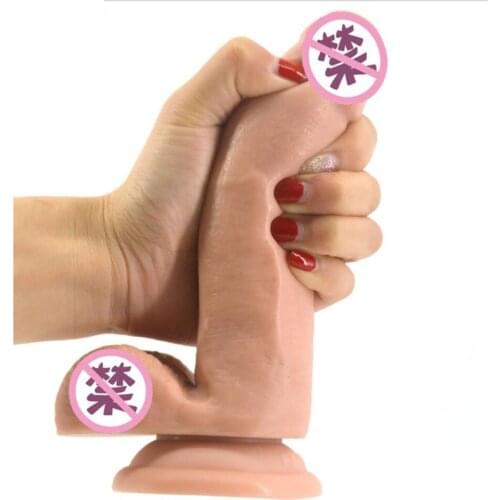 Anal Big Realistic Skin Type A Huge Dildo Passion G Point Long Dildos for Women Sex Soft Suction Cup Dildos Penis Giant ST216