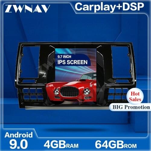 PX6 Tesla Style Big Screen Android 9.0 Car Multimedia Player For Volkswagen VW T5 T6 2016-2019 Audio Radio stereo BT head unit