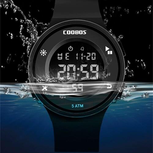 Swim Childrens Watch Electronic Digital Clock Fashion Student Child Watches Multifunction Outdoor Military Hour 50M Waterproof