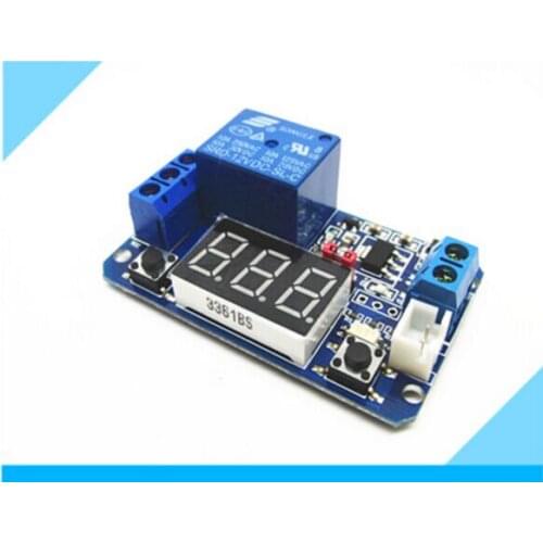 12 V dipimpin Display digital, Memicu waktu tunda relay module, 0 - 999 s