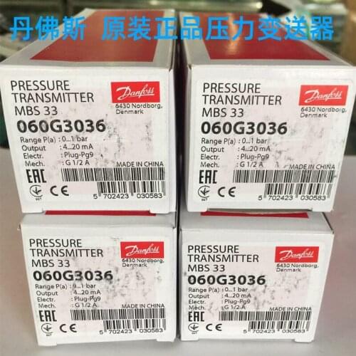 Danfoss mbs33 series mbs33 060g3036 pressure transmitter sensor thread