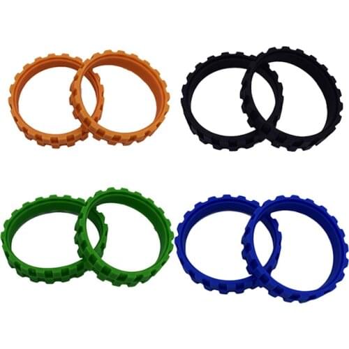 Anti-wear Tire Skin & Wheel Tire for IROBOT I7 I7 Plus E5 E6 E7 Wheels ROOMBA Series 500 600 700 800 900 S9 S9 + Vacuums