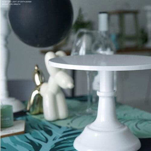 3 Colors Round High Feet Cake Stand Set Round Metal Crystal Cupcake Dessert Display Pedestal Wedding Party Display Holder