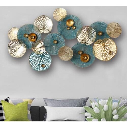 Wall Decoration Wall Hanging Retro Nordic Wrought Iron Wall Decoration Living Room Sofa Background Wall Decoration Pendant