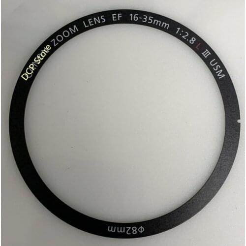 NEW Original Name plate and trademark circle For Canon 16-35 2.8L III USM Lens repair parts