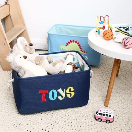 Cartoon Dinosaur Foldable Laundry Basket For Dirty Clothes Toys Storage Baskets Kids Organizer Bag Home Washing Organization