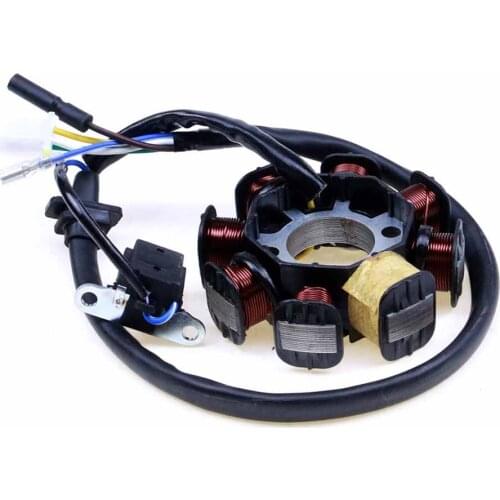 Ignition Stator Magneto 6 Coil for GY6 50cc 70cc 110cc 125cc 150cc Scooter PIT Quad Dirt Bike ATV Buggy Gokart