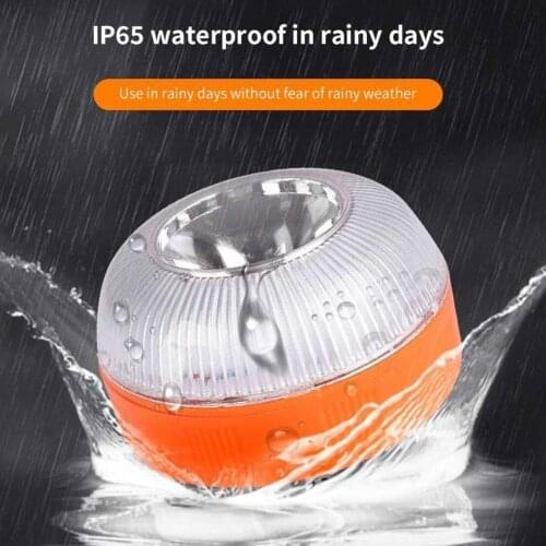 Emergency Light V16 Homologated Dgt Approved Car Emergency Strobe Rechargeable Beacon Light Light Induction Magnetic L7m0